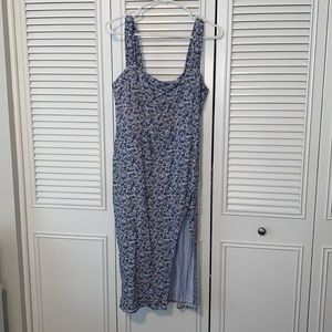 NWT Abercrombie & Fitch floral square neck dress